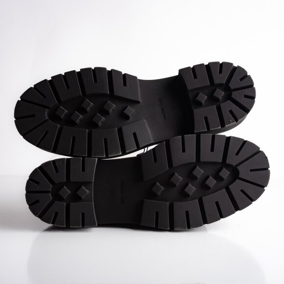 Massimo Dutti Womens Suede Moccasins Chunky Brown US 6.5 EU 37 NWD 1528/450 - Picture 8 of 10